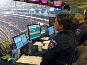 AT&T stadium incident management command