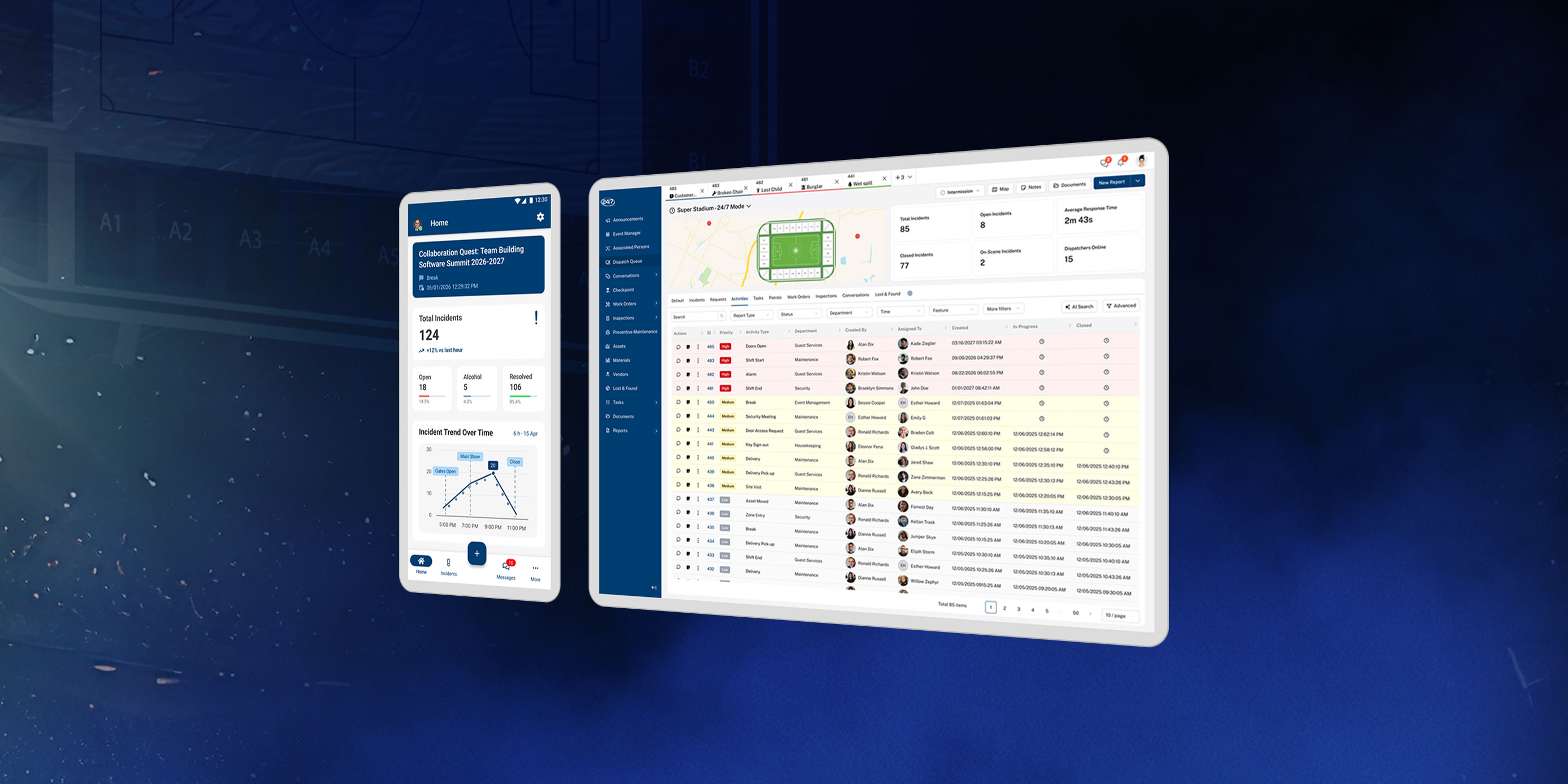 Big Things are Coming: New 24/7 Software Features to Better Serve Complex Venue Operations