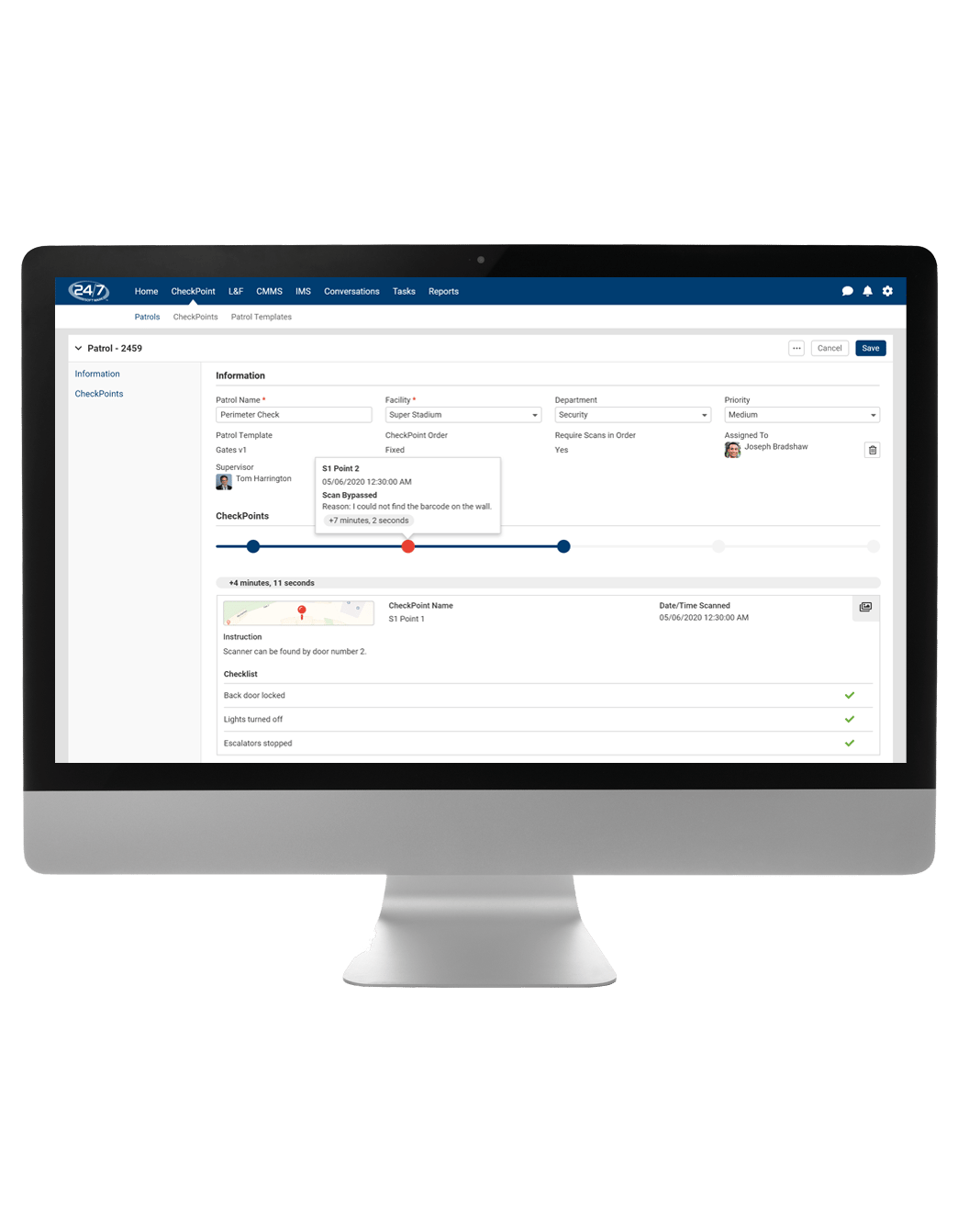 CheckPoint Dashboard