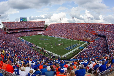 Florida Gators See a 76% Decrease in Texts Reported During their Busiest Game