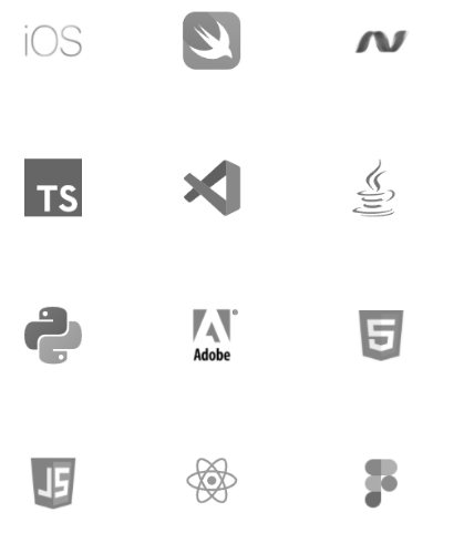 collection of tech logos